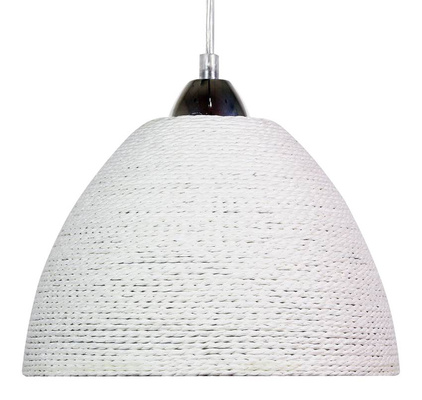 Braid 31-32751 white string hanging lamp
