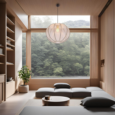 MELLOW suspension noire 1x40W E27 abat-jour 52 sphère blanche 31-41951