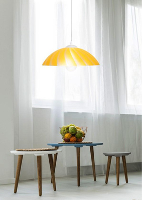 Plafonnier suspendu candellux kamila 31-76123 e27 jaune