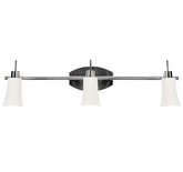 Plafonnier 93-85637 Bande Kroton 3xG9 nickel mat