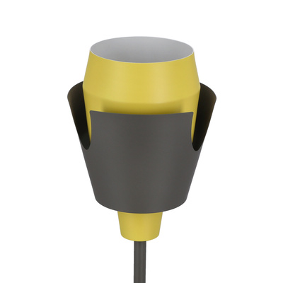 Lampe de table gris/jaune avec interrupteur Falun LEDEA 50501150