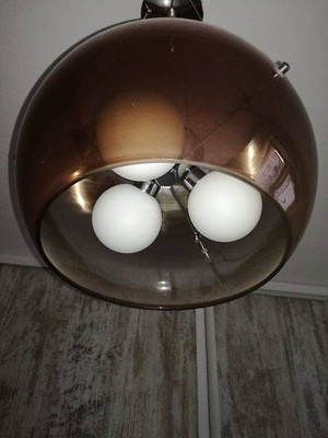 Abajur interior din sticlă albă G9 pentru lampa Gemo 71-33284
