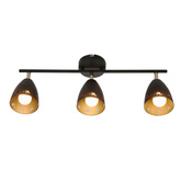 Ceiling lamp 3xE14 70cm COTY 93-67173 STRIP BLACK