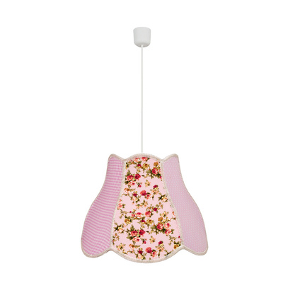 Hängende Deckenleuchte Candellux Zuza 31-96961 E27 rosa