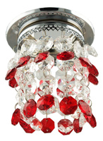 Plafonnier décoratif chrome/rouge SK-68 2245600