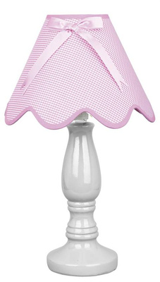 Candellux Lola 41-04703 E14 Pink Cabinet Table Lamp