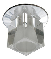 Deckenleuchte Candellux SK-06 CH G4 Chromabdeckung Decke. Konstantkristall 20w g4