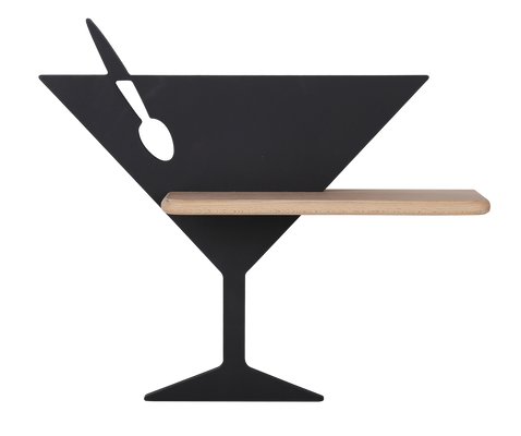 Wall lamp black LED shelf lamp Piccolo 21-03577