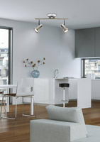 Plafoniera bandă 2X50W GU10 crom ARKON 92-59581