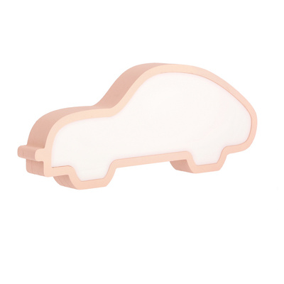 LAMPE DE TABLE LED VOITURE POUR ENFANTS IQ KIDS ROSE
