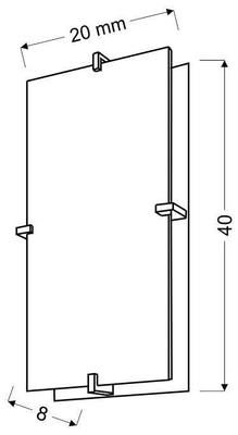 Ceiling Lamp Candellux Frena 10-05403 Plafond E27 Satin