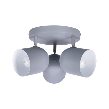 Ceiling lamp 3xE27 gray 32cm AZURO 98-63236