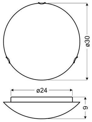 Plafonnier Candellux Vertico 13-64264 Plafond E27