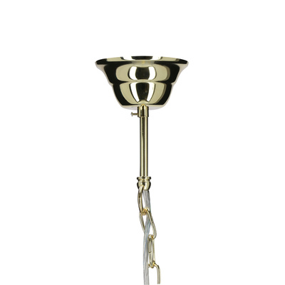 Candelabru din cristal auriu 5xE14 Maria Teresa Candellux 35-94646