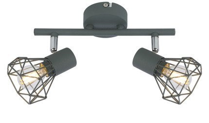 Wandleuchte Candellux Verve 92-60976 E14 Streifen mattgrau
