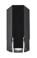 Plafonnier en saillie tube noir 2282831