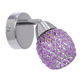 Applique applique 1X40W G9 violet CLEAR 91-06905