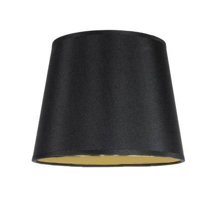 abajur pentru milonga E27 negru/centru auriu