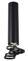 Schwarzes Rohr mit verstellbaren Ringen Candellux 2282763