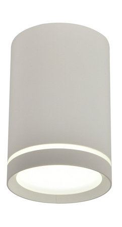 Lampa sufitowa tuba biała metalowa 1xGU10 natynkowa