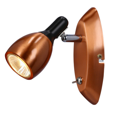 Wall lamp 1xGU10 copper CROSS 91-32768