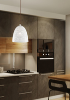 Plafoniera suspendata 1X60W E27 ajurata alb BENE 31-70340