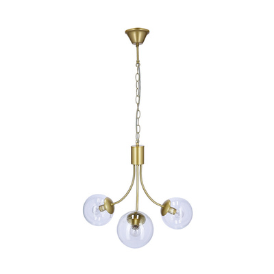 Pandantiv auriu 3xE14 candelabru Dani 33-79015