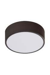 Lampa czarno-biała okrągła plafon 22W G10Q Ringo 10-49585