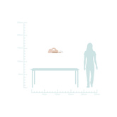 Applique LED 5W pour enfant nuage blanc et rose avec étagère Cloud 21-75703