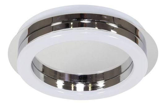 12W round chrome LED ceiling lamp Pemonte 98-44976