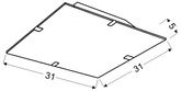 Lamp Candellux Georgia 10-45379 Ceiling 10W Led 