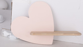 LED wall lamp 5W child's lamp pink heart shelf Heart Candellux 21-84569