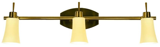 Plafoniera CANDELLUX 93-85682 KROTON STRIP 3x40W G9 PATINA