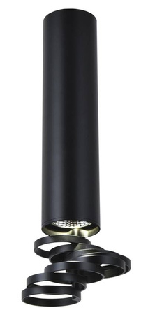 Tub negru cu inele reglabile Candellux 2282763