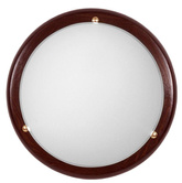 Plafonnier Plafon 16W LED 6500K wengé BIANCA 14-54432