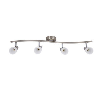 Applique bande 4X40W G9 nickel mat/chrome blanc SELIA 94-70005