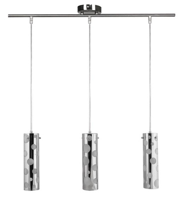 Deckenleuchte Candellux 33-86726 Point 3X40W G9 satiniertes Nickel