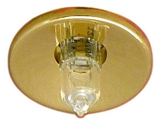 Plafonnier rond 12V laiton PO-01 2204204