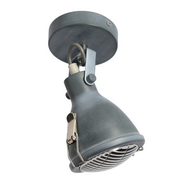 Lampa ścienna Candellux kinkiet Crodo 91-71101  E14 szary