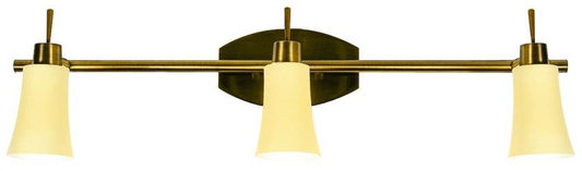 Plafoniera CANDELLUX 93-85682 KROTON STRIP 3x40W G9 PATINA