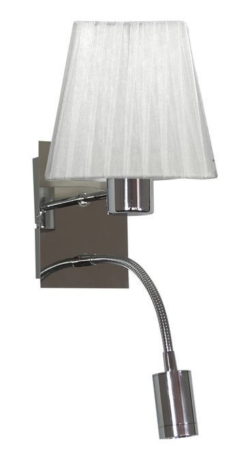 Wall lamp with LED reading lamp Sylwana 21-57150 switch