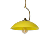 Lampa wisząca Lido pojedyncza do salonu vintage E27 1x60W patyna