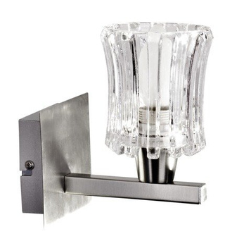 Wall lamp sconce 1X40W E14 satin IBIZA 21-14504