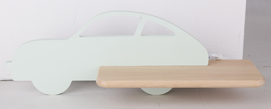 Lampa kinkiet półeczka 5W LED 4000K IQ Kids Car miętowy 21-85092