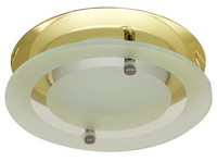 Runde Deckenleuchte aus Messing mit Glas OZS-08 2277535