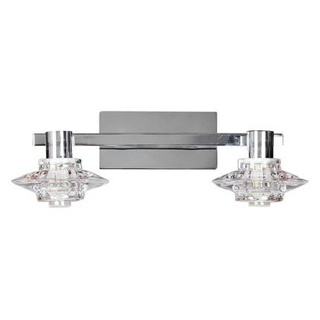 Lampa sufitowa Rastek l 2x40W G9 w kolorze chrom nowoczesna i dekoracyjna lampa do salonu sypialni korytarza