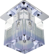 Plafoniera cristal violet/crom G4 20W SK-19 Candellux 2279971