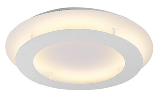 Plafonnier blanc 40cm Plafonnier LED Merle 98-66183