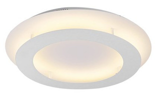 Plafonnier blanc 50cm plafonnier LED Merle 98-66220
