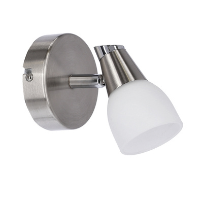 Wall lamp sconce 1X40W G9 Matt/Chrome white SELIA 91-69979